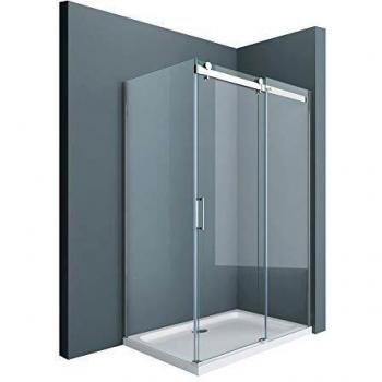 Doccia Scorrevole Sogood 75x100cm Vetro Trasparente