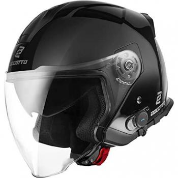 Casco Bogotto V586 BT Jet Bluetooth Nero XS