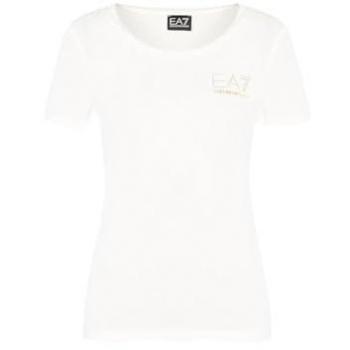 Emporio Armani EA7 T-Shirt – White Regular Fit (Standard)