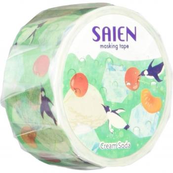 Kamiso Sansho 20 mm Wide Masking Tape, Cream Soda (UR‑4010)