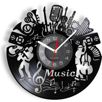 Band of Musicians Wall Clock