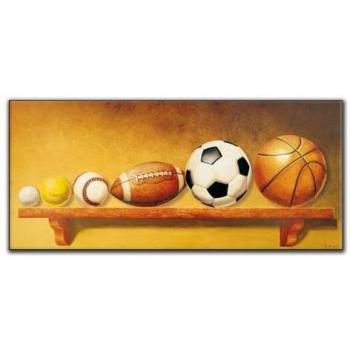Artopweb EC20414 – Danielle Boîte à Balles en Bois, 63 cm × 28 cm × 1,8 cm, Couleurs vives