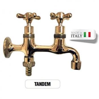 Rubinetto Doppio Portogomma Morelli