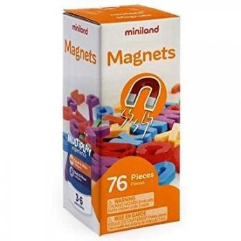 JUEGO LETRAS MAYUSCULAS MAGNET 76 PCS LETRAS MAGN. MAYUSCULAS 76 PCS 15x8x21 Cms