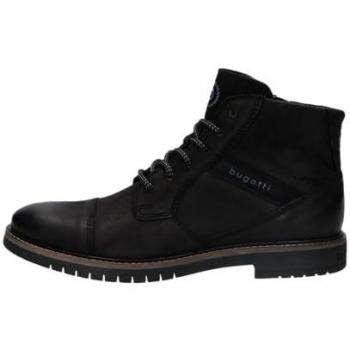 Bugatti Stiefelette Leder Schnürstiefelette