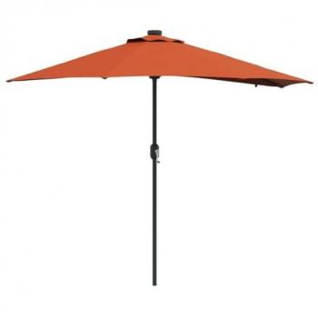 Parasol de Patio Terracota 294x150x223 cm