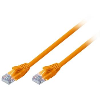 LINDY 48108 RJ45 Netzwerkkabel, Patchkabel CAT 6 U/UTP 2.00 m Orange 1 St