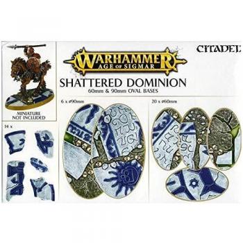Shattered Dominion 60mm und 90mm ovale Basen