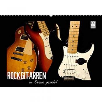 ROCKGITARREN in Szene gesetzt