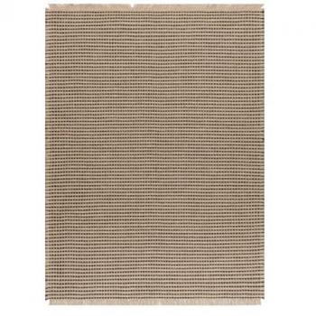 Tappeto juta 3652 con frange beige 60x100 cm
