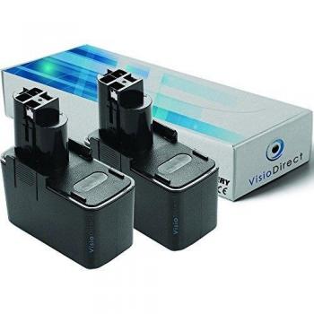 Kit double batterie 3000 mAh 12 V pour perceuse-visseuse Bosch M12