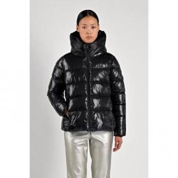 Manteau casual matelassé noir femme
