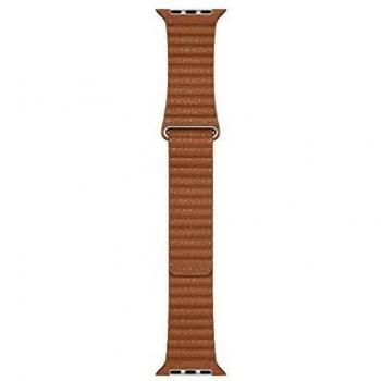 Bracelet Cuir Havane pour Apple Watch (44mm)