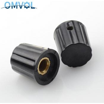 Bakelite 18×18×6 mm Potentiometer Knob with 6 mm Mounting Hole