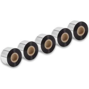 VH BW 5x Fogli Termici Nastro 40 mm – Transfer Nero per Stampanti