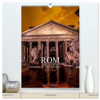 ROM Nachtbilder Premium Wandkalender 2025 Hochglanz DIN A2