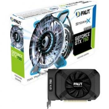 Palit NE5X750S1301F GeForce GTX 750 StormX OC mit 2x GPU Unterstützung