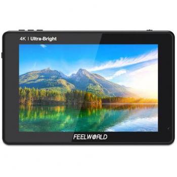 Monitor Feelworld 7” LUT7S PRO – 2200 nits, Full HD, 3D LUT, Nero