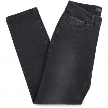 MAC Melanie Straight Leg Denim Jeans – Frauen 46 – anthrazit