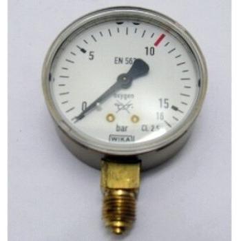 GCE Druckmessgerät Sauerstoff nach DIN8549 0-16 bar