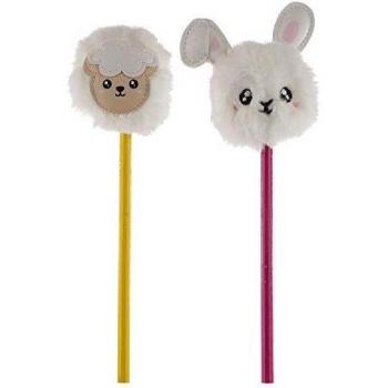 Crayon Pompon Lapin Joyeux