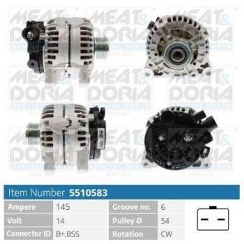 Alternatore MEAT&DORIA 5510583 – Prestazioni Elite