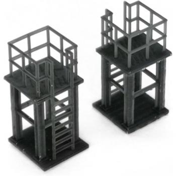 Plateforme d’entretien 1:87 HO – Module 3D pour décor ferroviaire