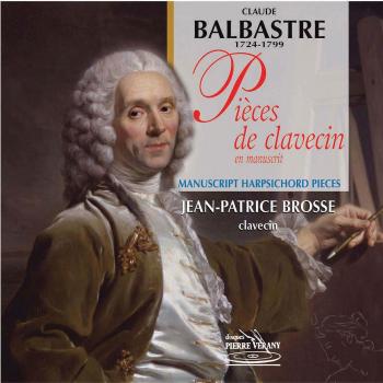 Balbastre: Pièces de Clavecin en manuscript