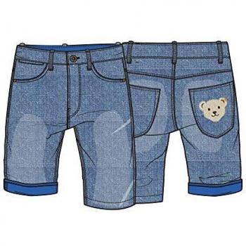 Steiff Jungenblau Jeansshorts – Modell Riviera 6015, 86 cm