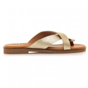 Alysa Beige 54307 Sandalias de Piel MTNG Mujer