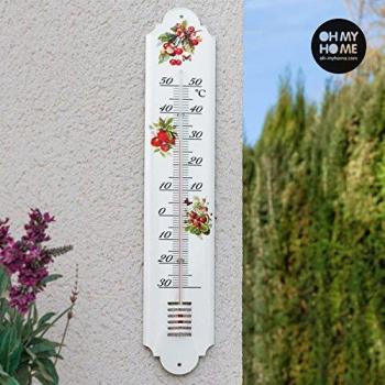 Thermomètre de jardin oh my home