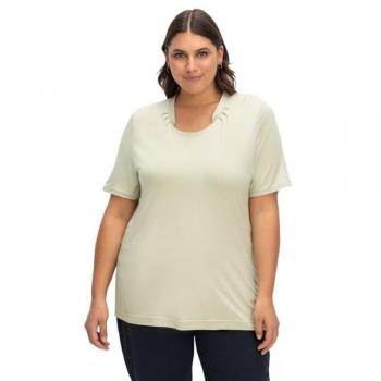 Chemise à manches courts Helline – couleur vert pistache
