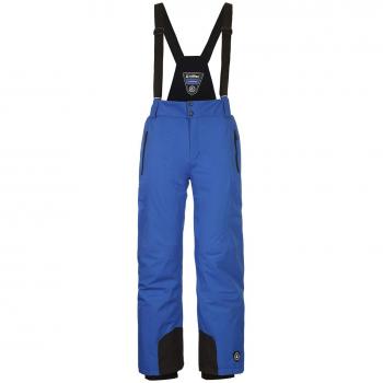 Enosh Killtec Herren Ski-Shorts mit abnehmbaren Schulterträgern und Kantenschutz – Blau XXL
