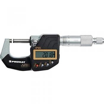 Micromètre extérieur IP65 0-25 mm numérique PROMAT