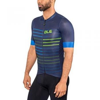 Top Ergosolid Manica Cortina Blu Verde Luminoso XL