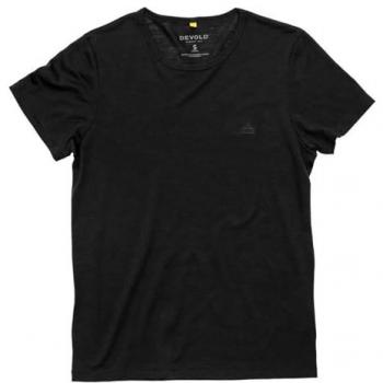 Devold Sportliches Damen T-Shirt Merino Schwarz M