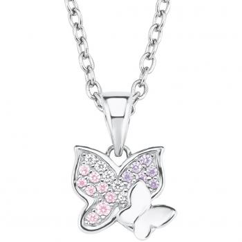 Prinzessin Lillifee Kette mit Schmetterling 925 Silber für Mädchen