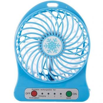 Ventilador de Plástico ABS con Bateria Recargable