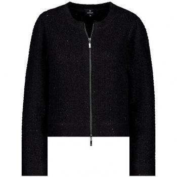 Monari Damen Strickjacke, Schwarz, 44