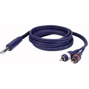 DAP FL37150 6,3 mm Stereo Klinke zu 2×XLR Female – 150 cm