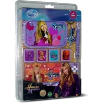 Conjunto de Accesorios para Nintendo DS Lite Hannah Montana