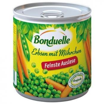 Bonduelle Möhrchen‑Erbsen‑Kombo – Zart & Fein 400 g