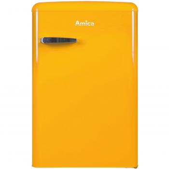 Amica Kühlschrank mit Gefrierfach KS 15613 Y, Honiggelb