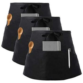 Bistro Ready 3-Way Waist Apron – Black InnoGear for Men & Women