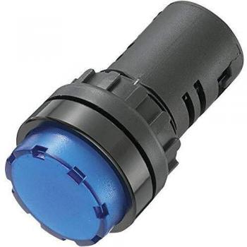 TRU COMPONENTS LED‑Signalleuchte Blau 24 V (DC/AC), Modell AD16‑22ES