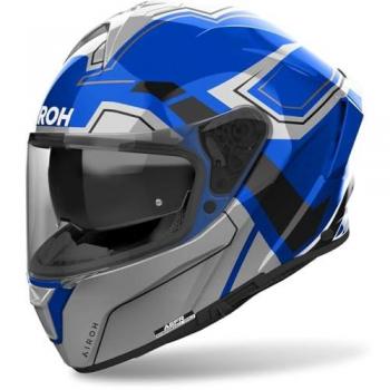 Casco Moto Integrale Airoh Spark 2 Dart Blu Lucido L