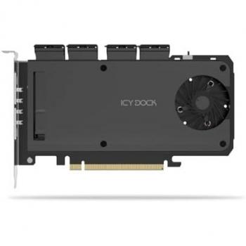 Icy Dock 4x M.2 NVMe Adaptateur sans outil