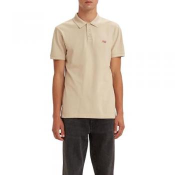 Levi’s Polo de Hombre Casual en Algodón Beige