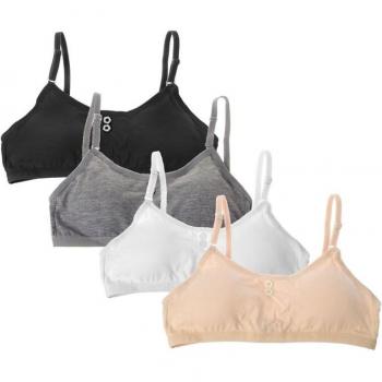 4er Set Mädchen Unterwäsche BH freundlicher BH für Jugendliche GXMB