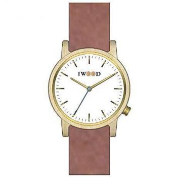 Iwood Montre Homme en Bois Réel IW18444002